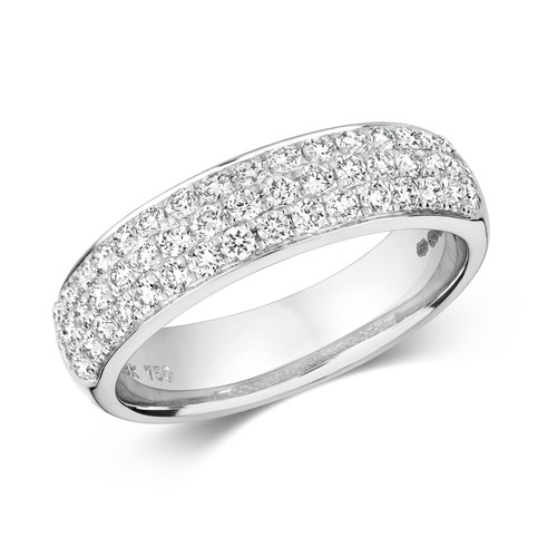 Bague femme blanc 18 - bague,