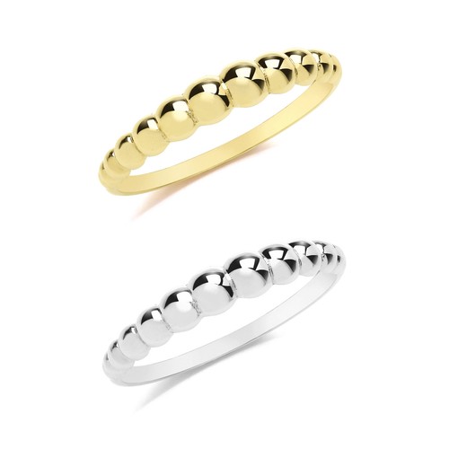 Bague femme blanc - bague, or