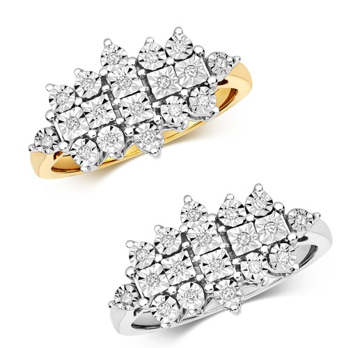 Bague femme pavage - femme,