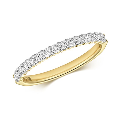 Bague femme blanc jaune - femme, or