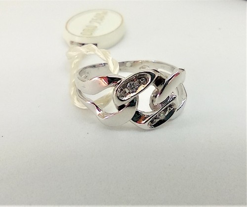 Bague blanc 750 18k - or,