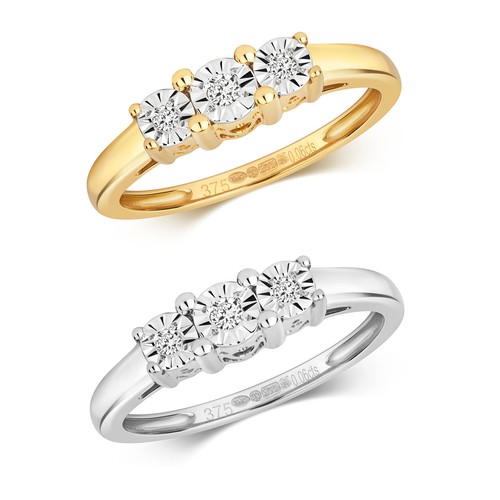 Bague femme trilogie - bague,