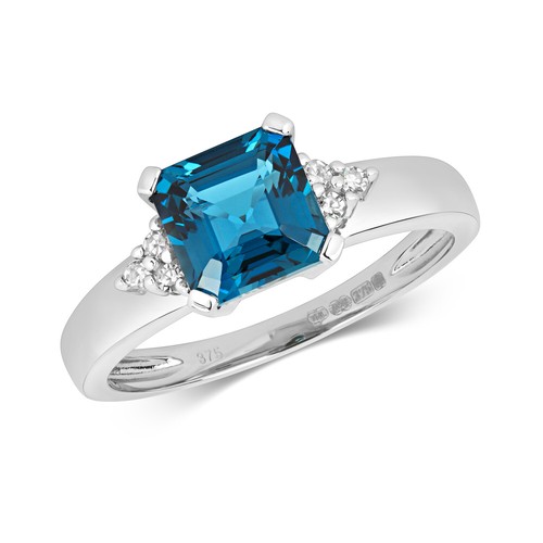 Bague solitaire femme pavage - solitaire,