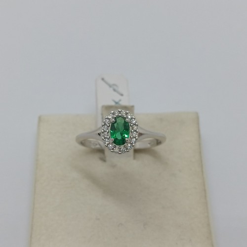 Bague femme cristal - bague, vert