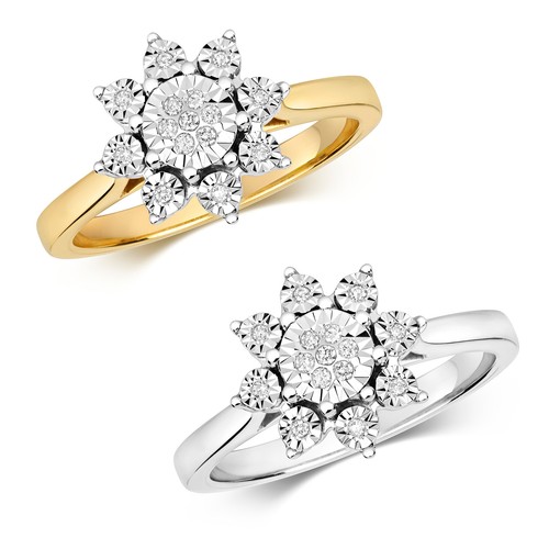 Bague femme pavage - bague,