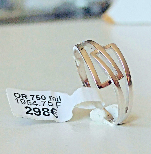 Bague neuve carat moderne - 18,